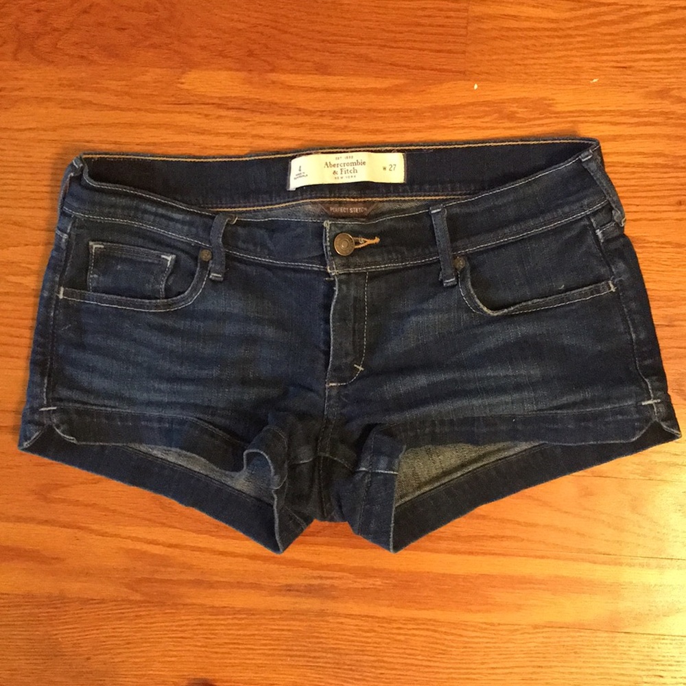 Abercrombie jean shorts